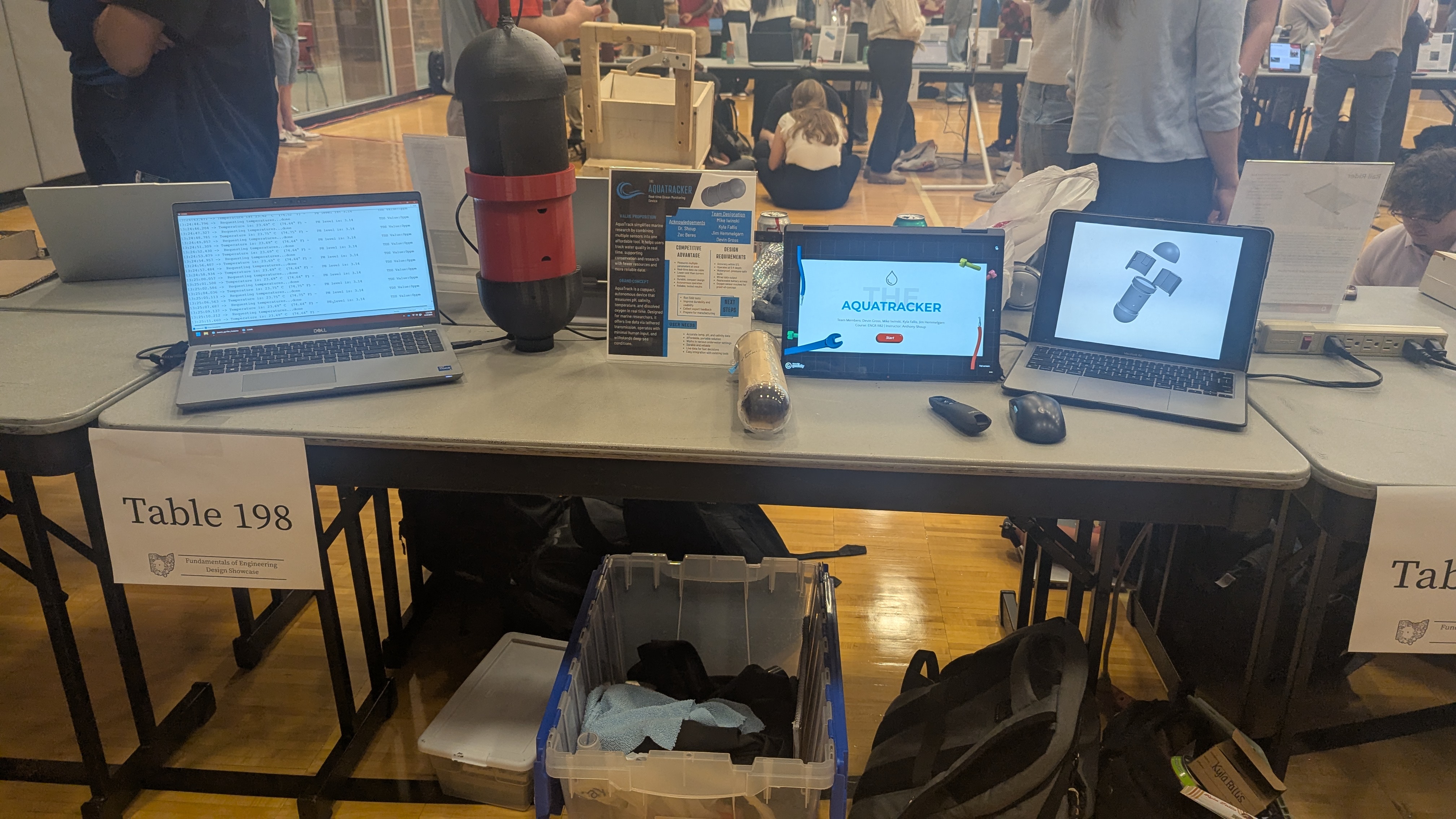 CAD model of the Aquatracker